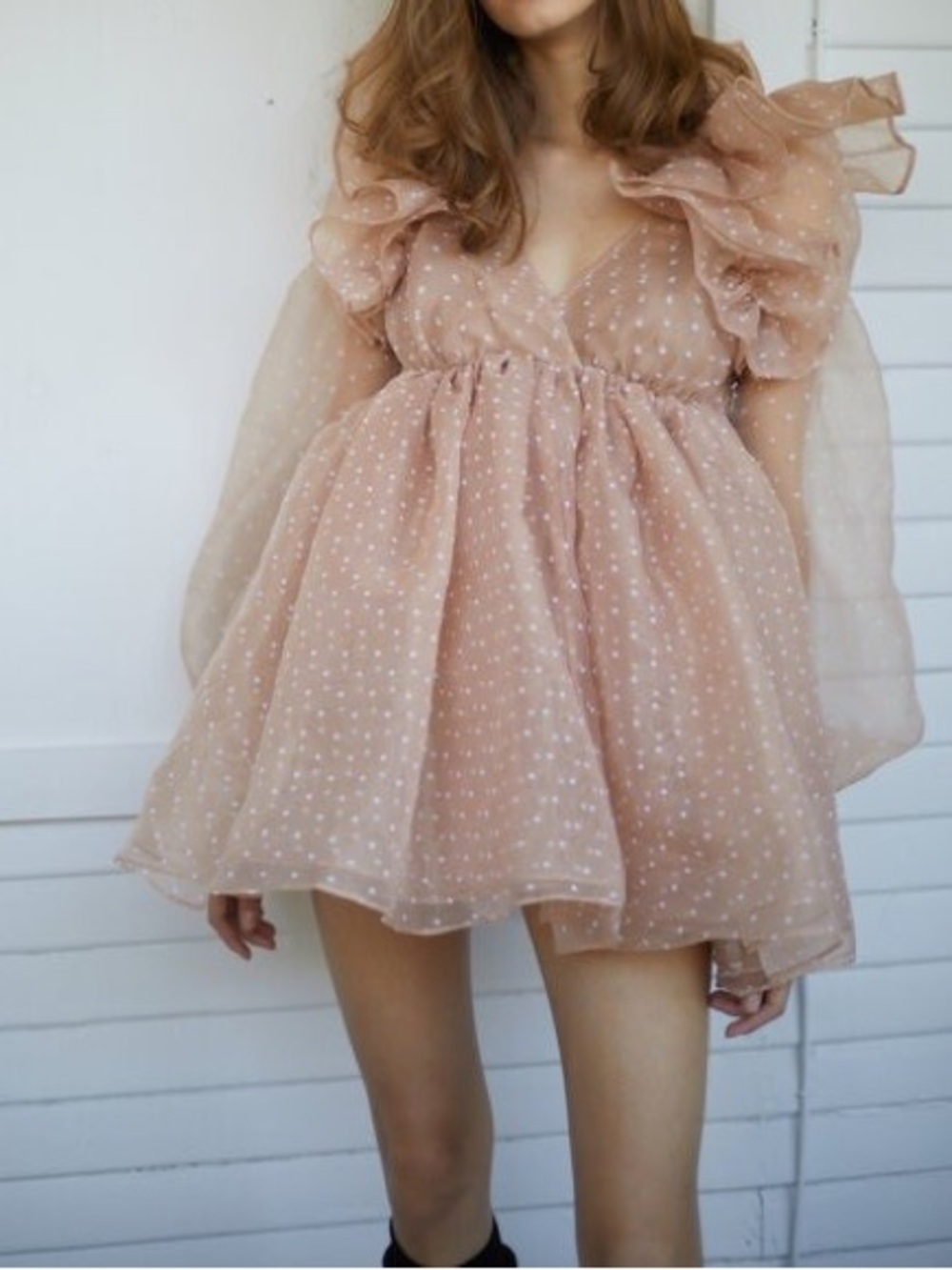 Selkie the sugar frill dress NWT